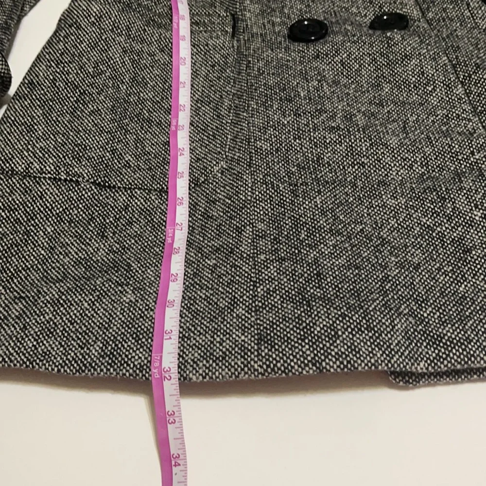 American Rag Wool Blend Tweed Pia Coat S - Picture 12 of 17